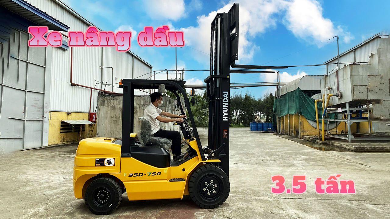 Xe nâng dầu 3.5 tấn 35D-7SA cho ngành thủy hải sản | Lỗi thường gặp trên xe nâng dầu