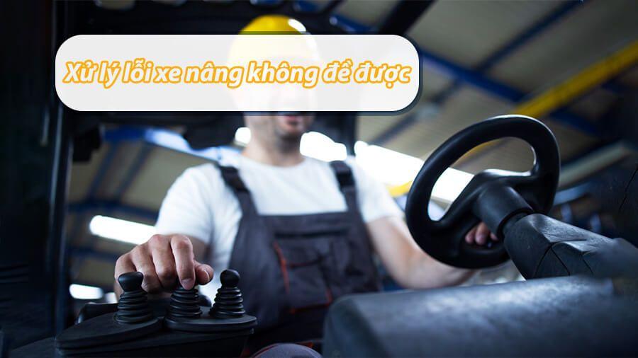 Xe nâng không đề được | Nguyên nhân và cách khắc phục xe nâng đề khó nổ